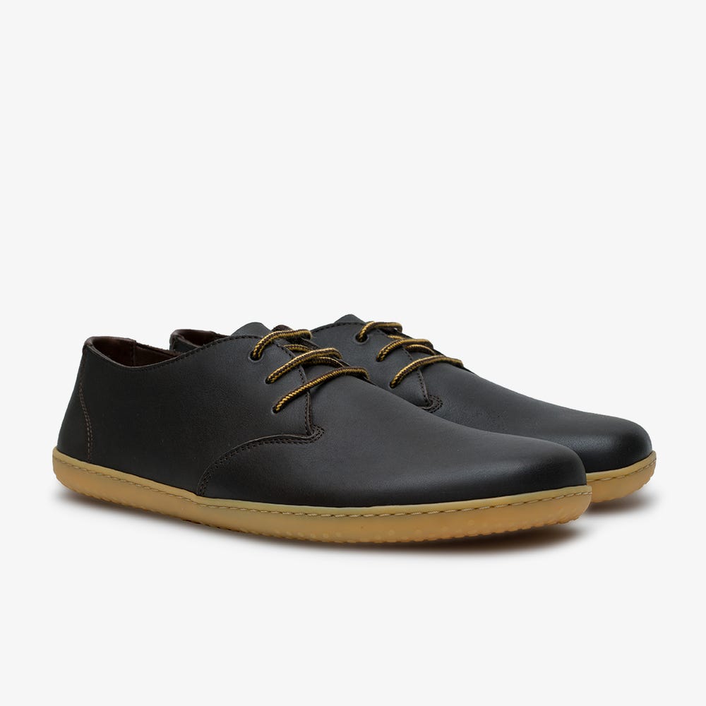 Sapatos Oxford Vivobarefoot Ra III Masculino Marrom | Portugal-39056