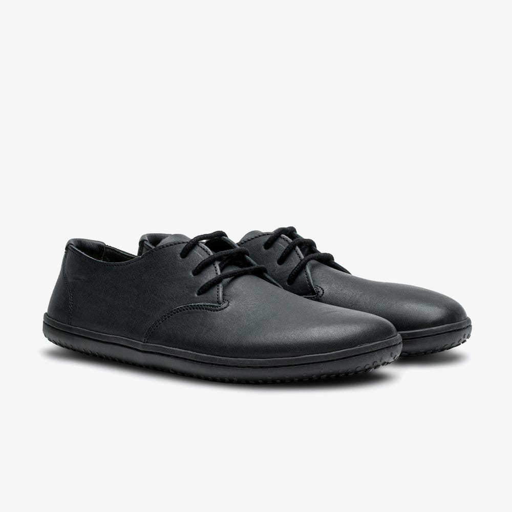 Sapatos Oxford Vivobarefoot Ra III Masculino Obsidiana | Portugal-90615