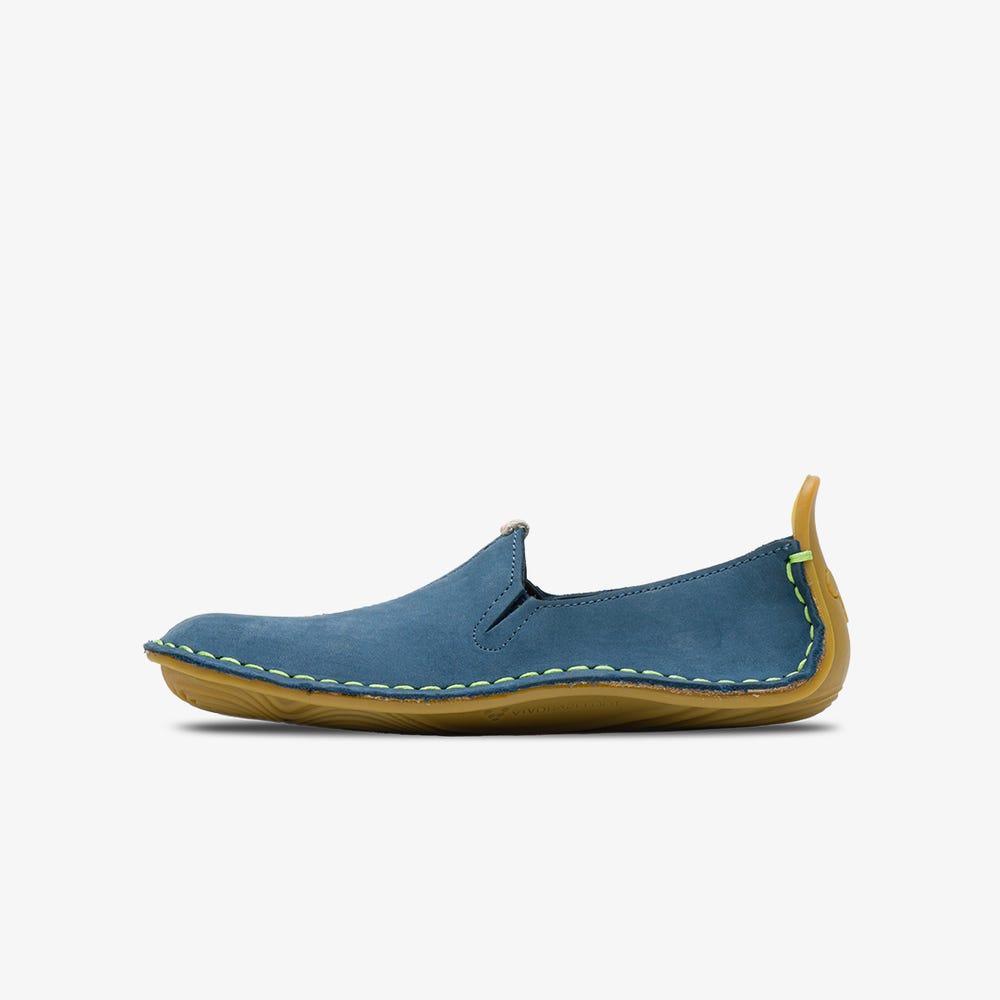 Slip On Vivobarefoot Ababa II Criança Azul Anil | Portugal-18623