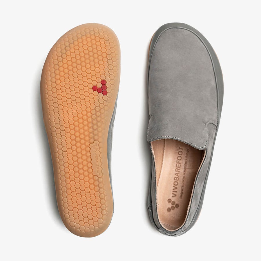 Slip On Vivobarefoot Opanka Sneaker Feminino Cinzentas | Portugal-95243