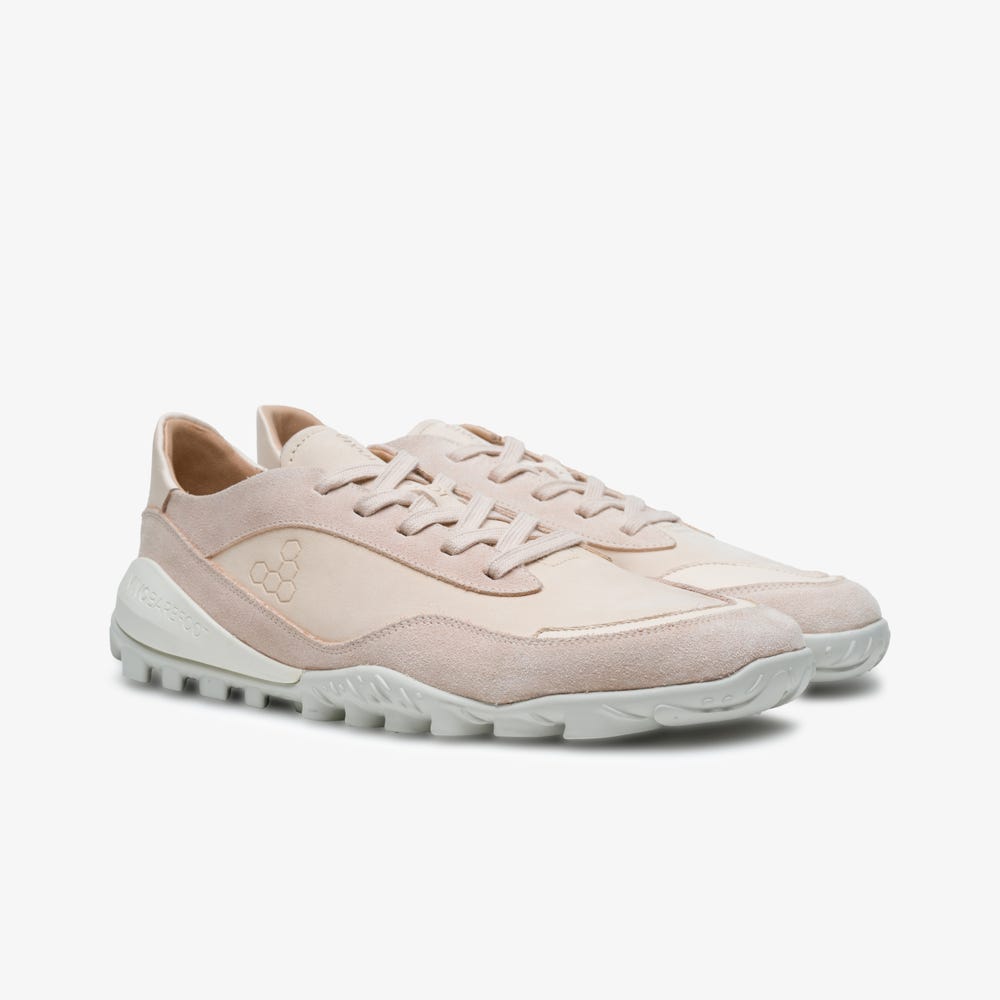 Tenis Outdoor Vivobarefoot Novus Feminino Bege | Portugal-69257