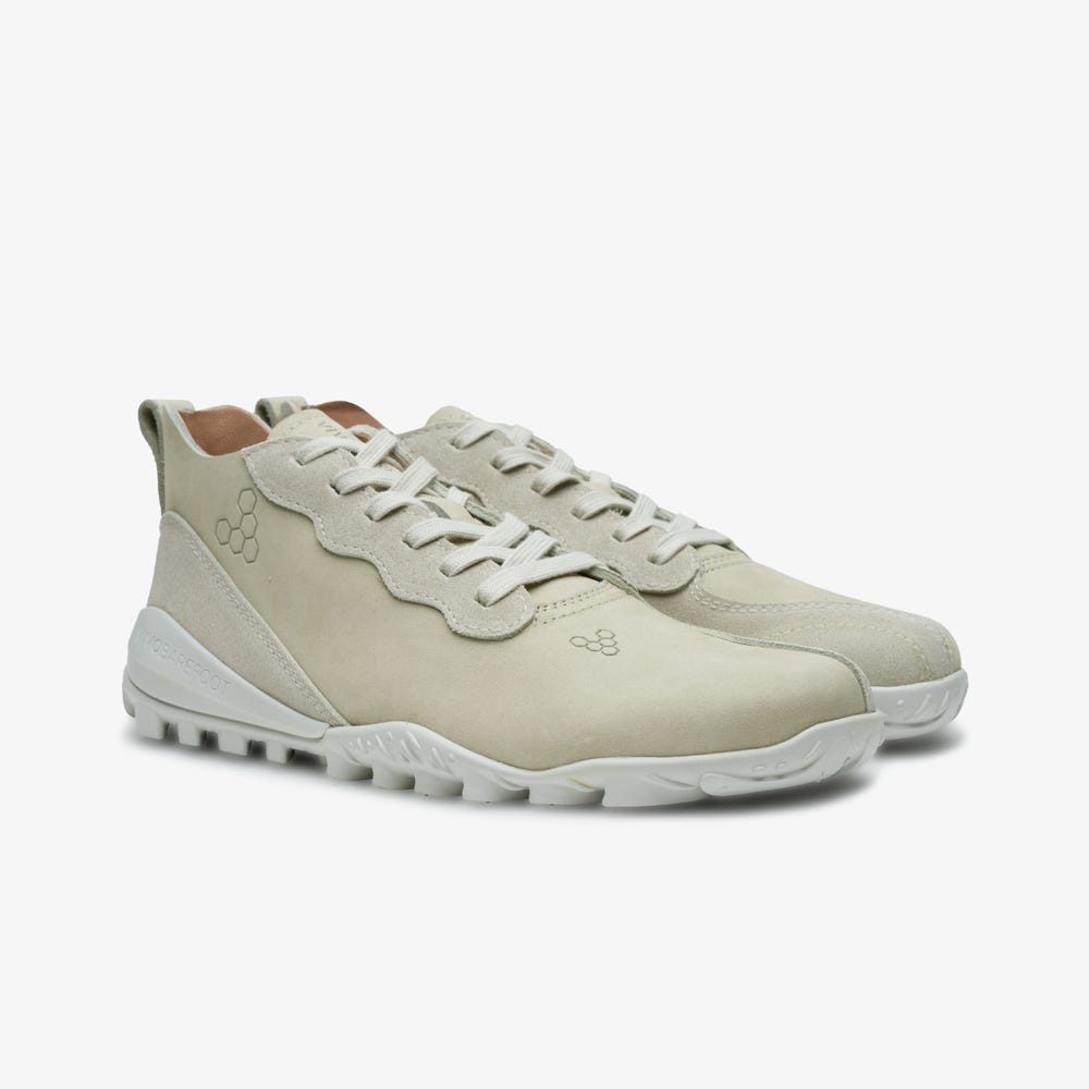 Tenis Outdoor Vivobarefoot Novus Mid Feminino Marrom Cinzentas | Portugal-84576