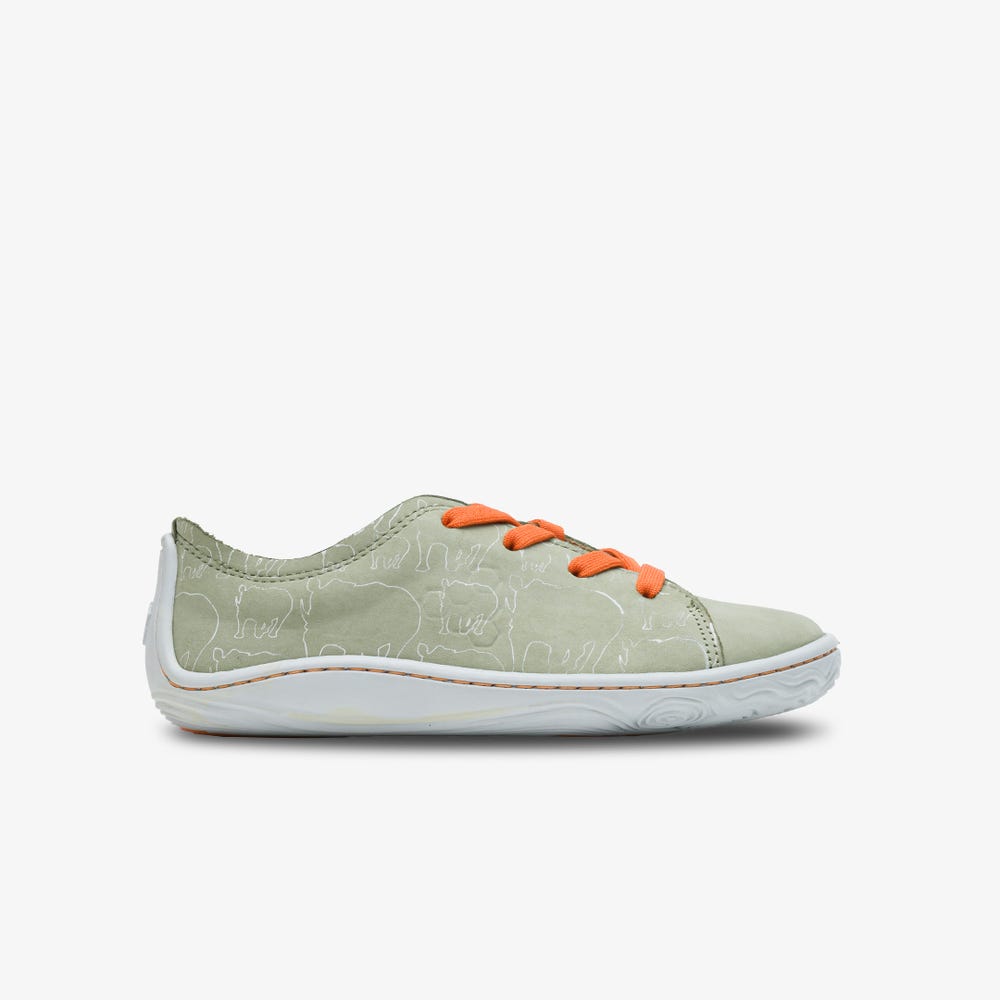 Tenis Vivobarefoot Addis Lewa Juniors Criança Verde Oliva | Portugal-12870