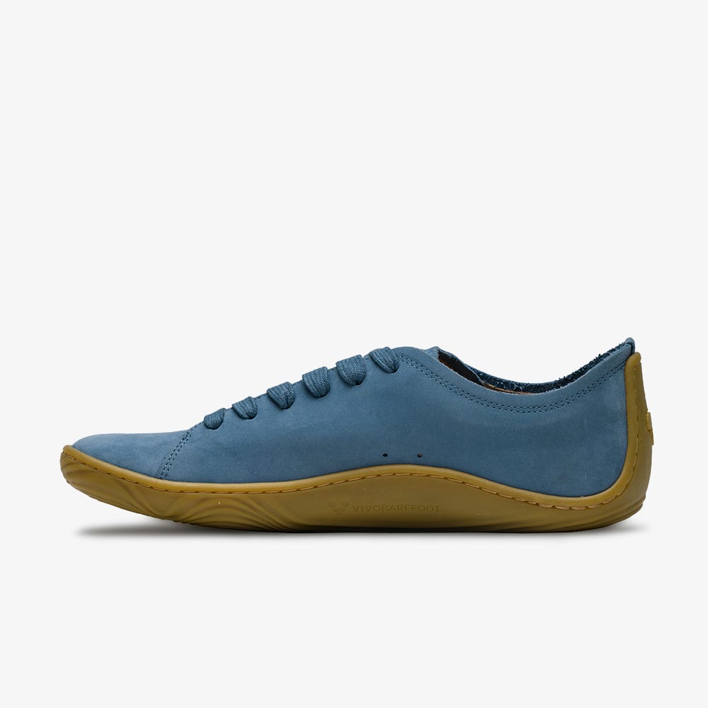 Tenis Vivobarefoot Addis Masculino Azul Anil | Portugal-14765