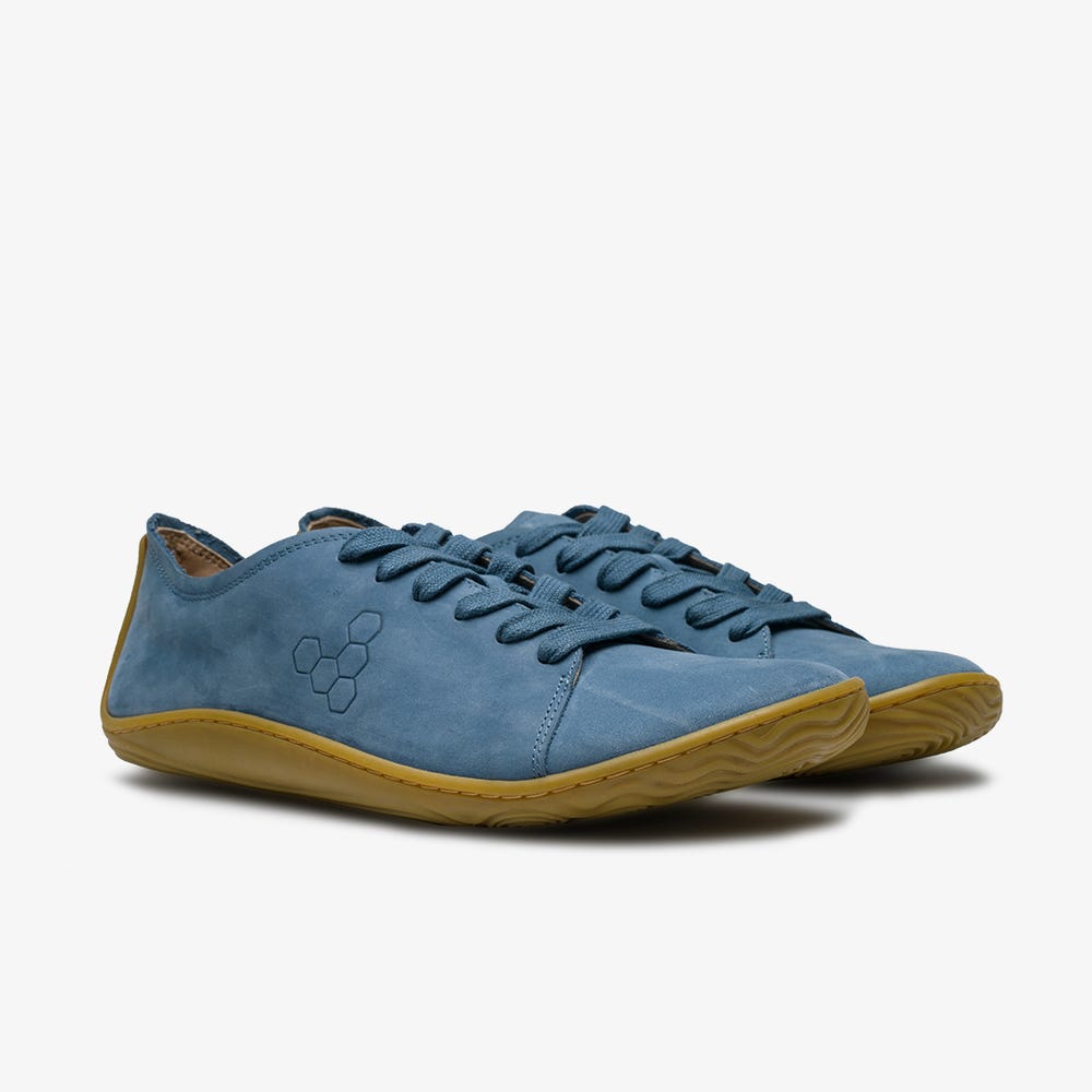 Tenis Vivobarefoot Addis Masculino Azul Anil | Portugal-14765