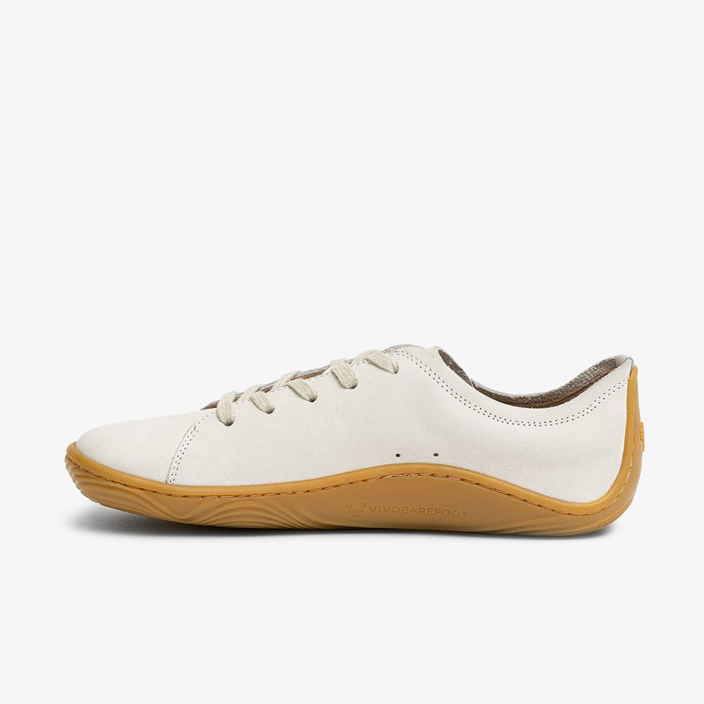 Tenis Vivobarefoot Addis Masculino Branco | Portugal-65280