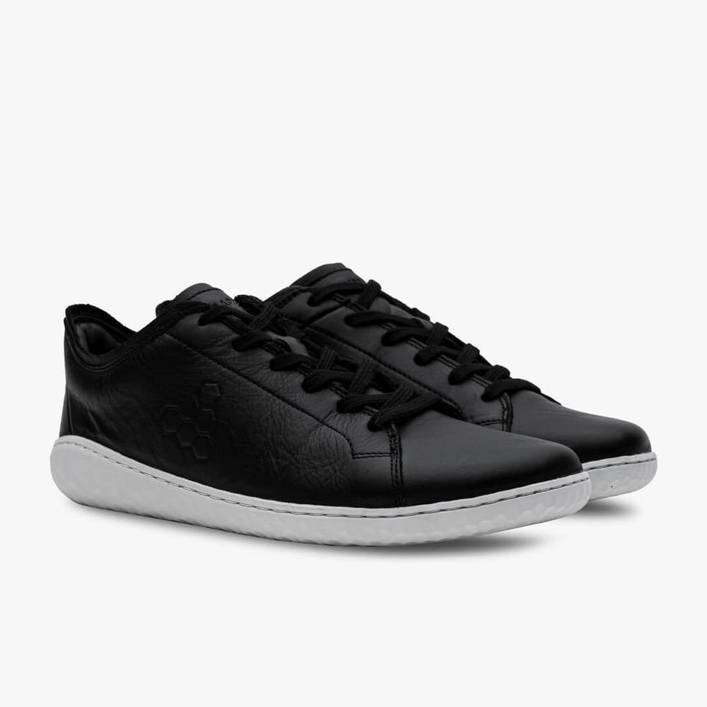 Tenis Vivobarefoot Geo Court III Feminino Obsidiana | Portugal-70689