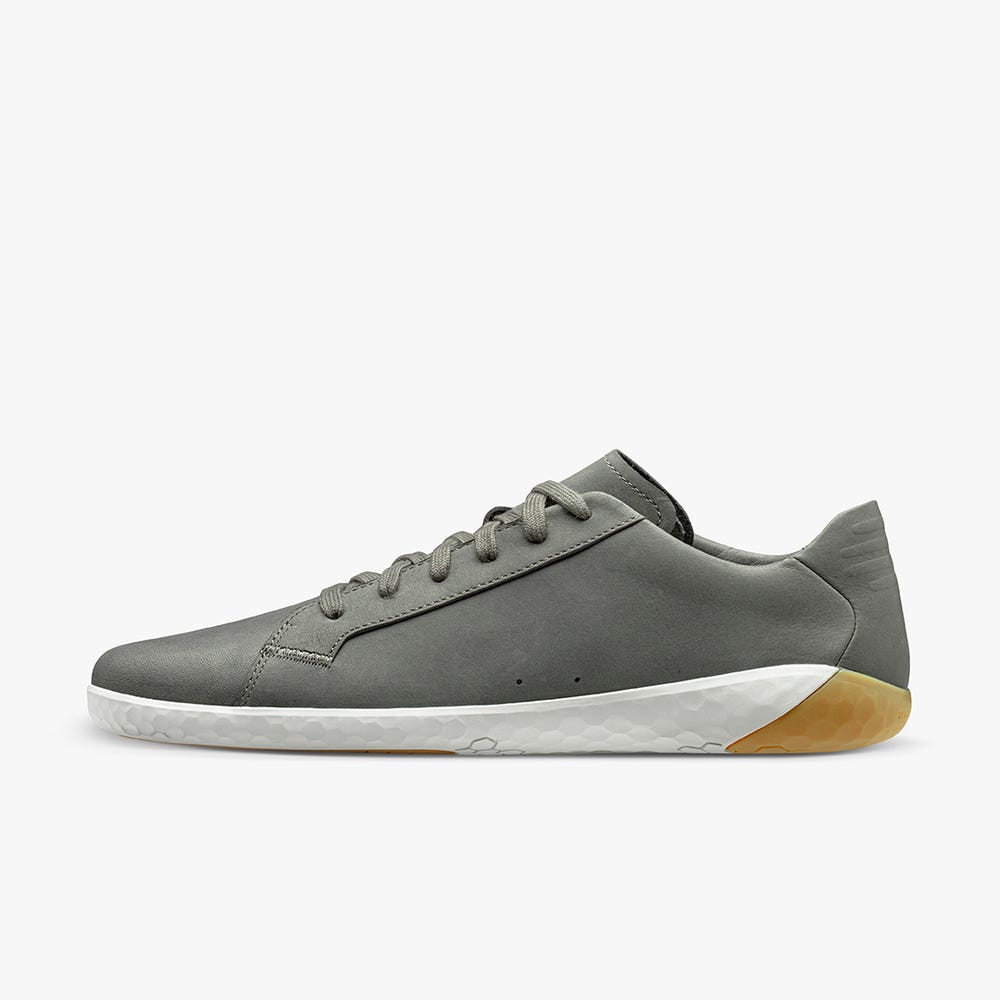 Tenis Vivobarefoot Geo Court II Feminino Cinzentas Escuro | Portugal-06125