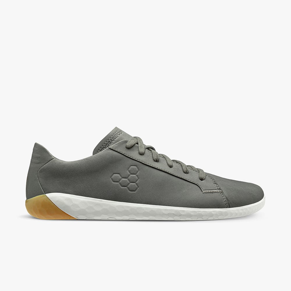 Tenis Vivobarefoot Geo Court II Feminino Cinzentas Escuro | Portugal-06125