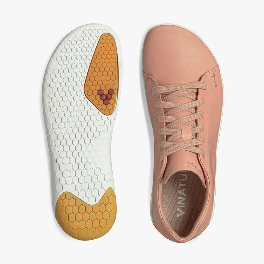 Tenis Vivobarefoot Geo Court II Feminino Rosa | Portugal-74129