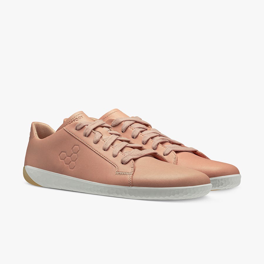 Tenis Vivobarefoot Geo Court II Feminino Rosa | Portugal-74129