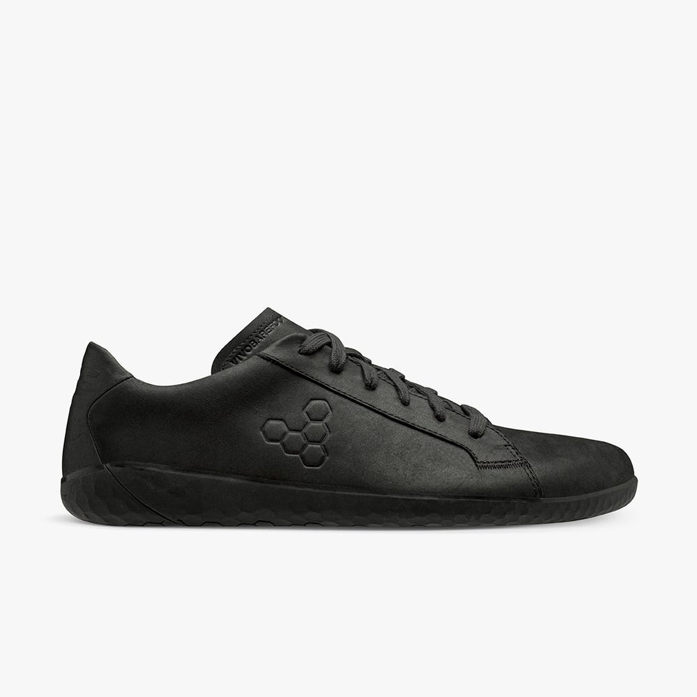 Tenis Vivobarefoot Geo Court II Feminino Obsidiana | Portugal-92356