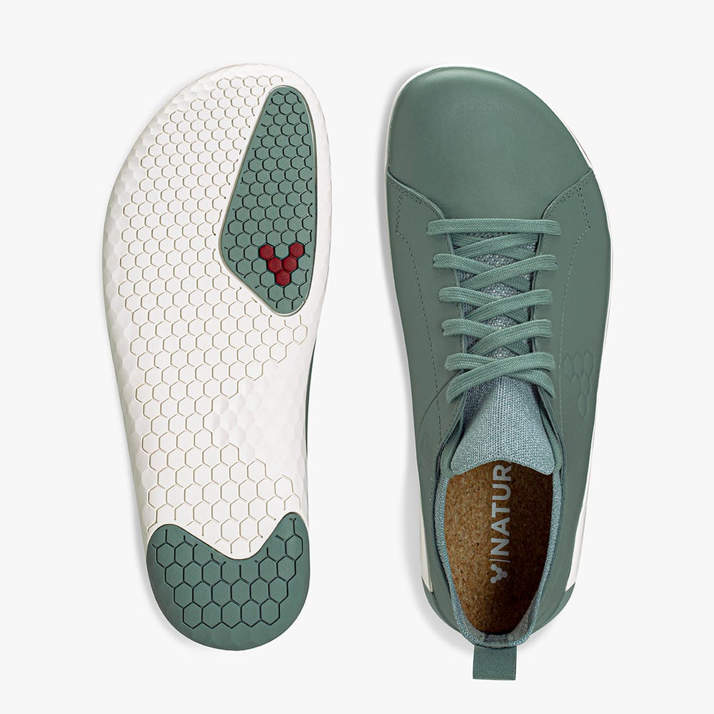 Tenis Vivobarefoot Geo Court Knit Feminino Verdes | Portugal-58234