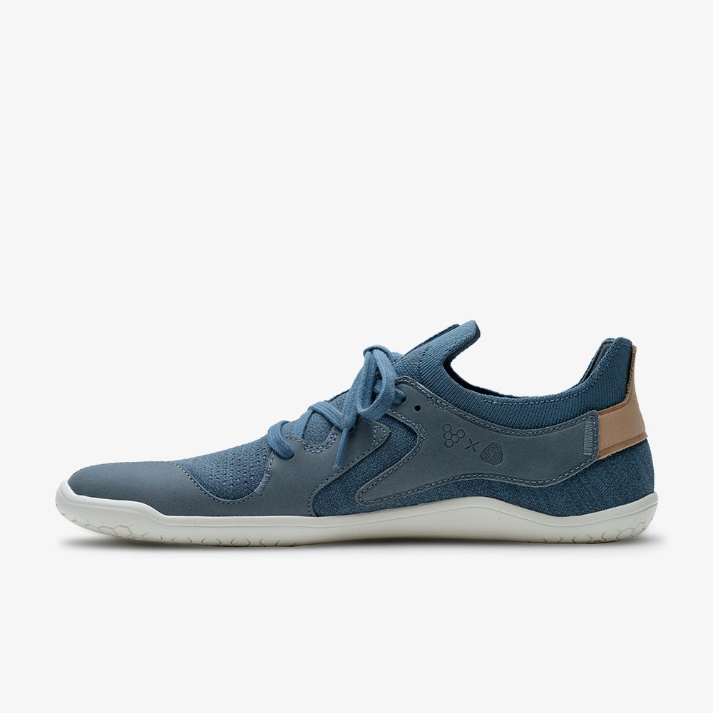 Tenis Vivobarefoot Primus Asana Feminino Azul Anil | Portugal-56038