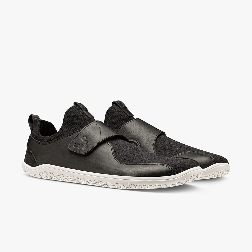 Tenis Vivobarefoot Primus Knit EZ Feminino Obsidiana | Portugal-26107