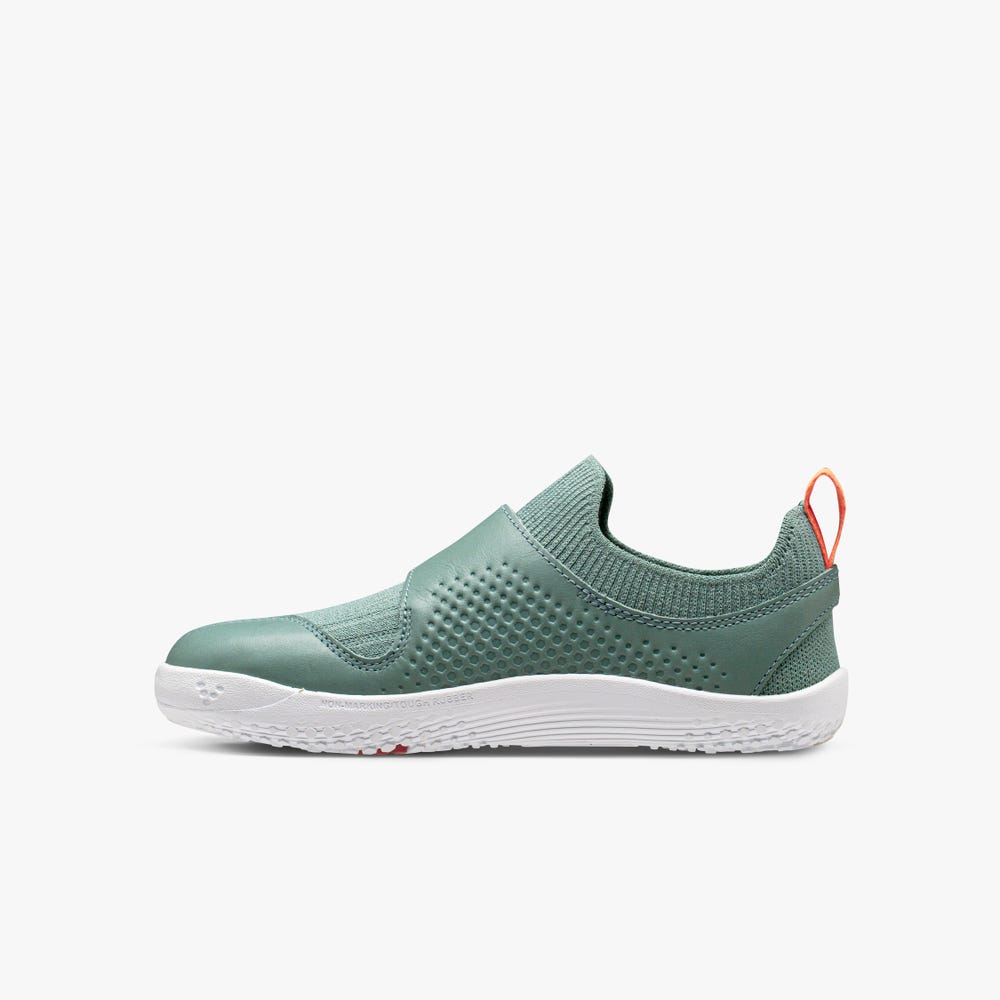 Tenis Vivobarefoot Primus Knit II Criança Verdes | Portugal-06357