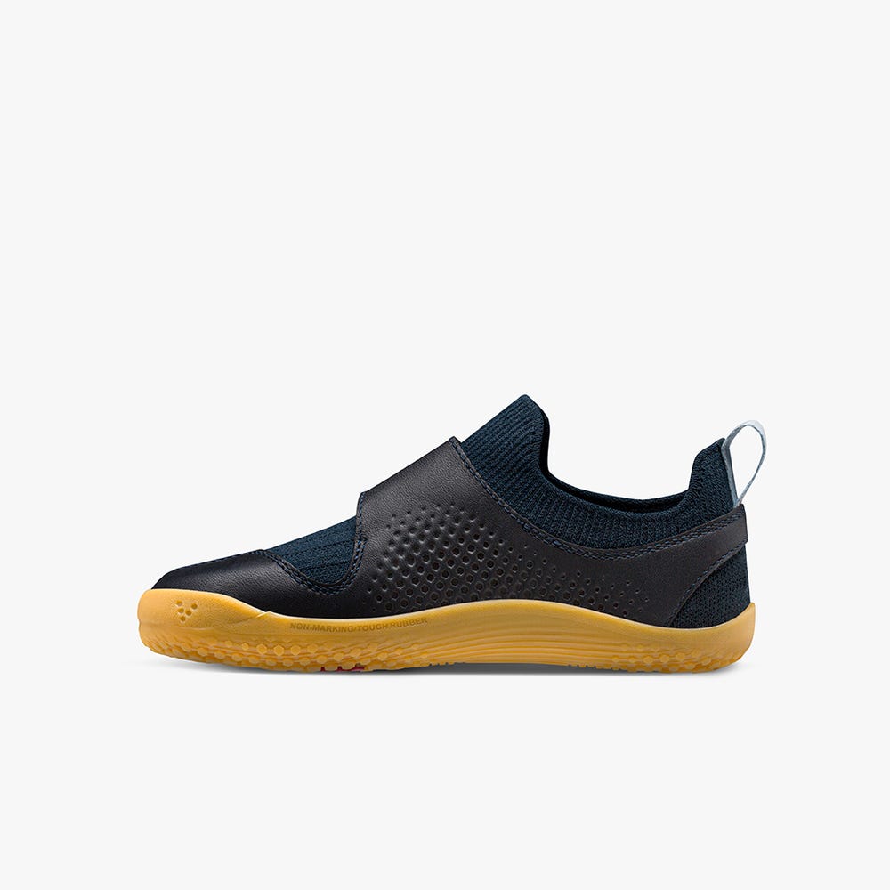 Tenis Vivobarefoot Primus Knit II Criança Azul Marinho | Portugal-42095