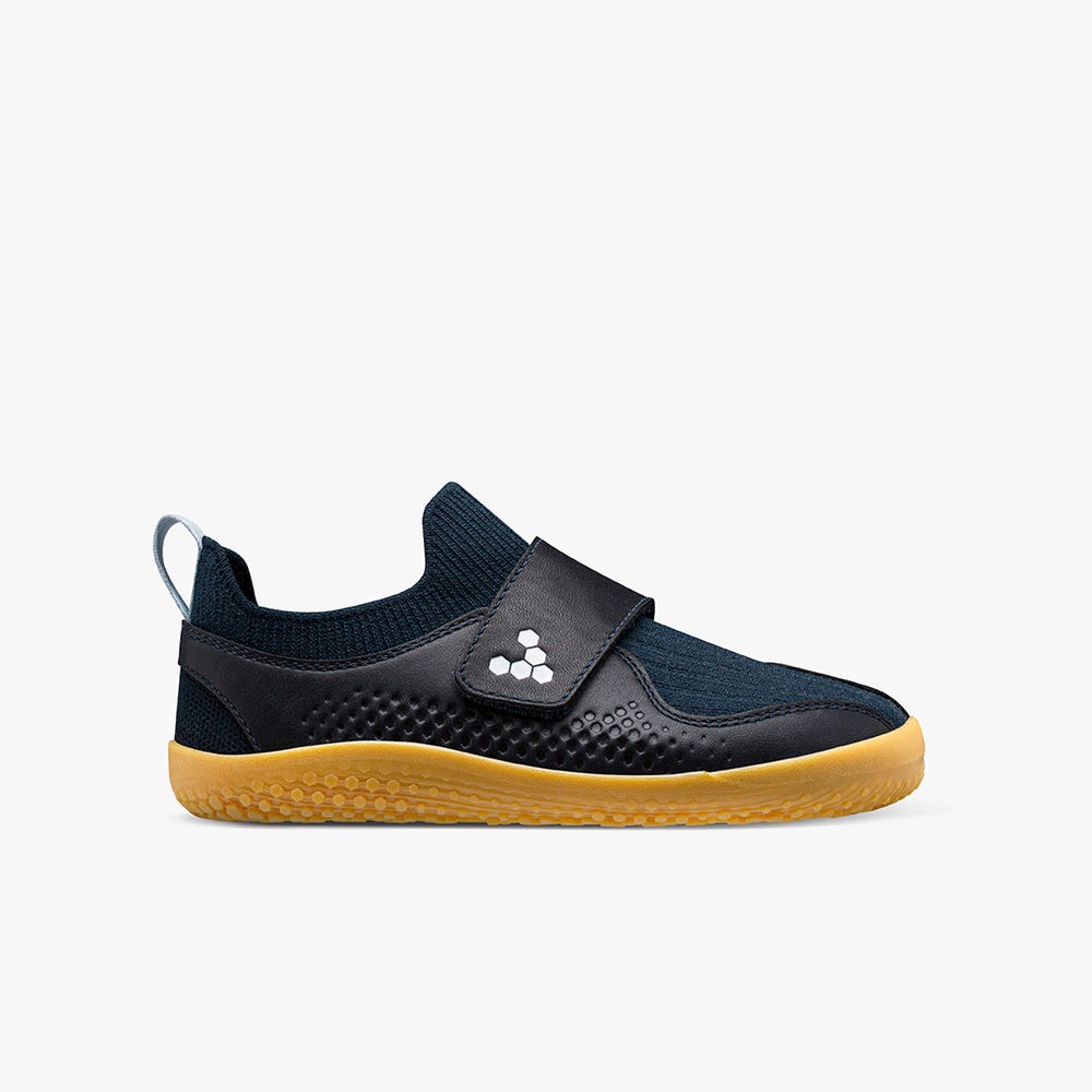 Tenis Vivobarefoot Primus Knit II Criança Azul Marinho | Portugal-42095