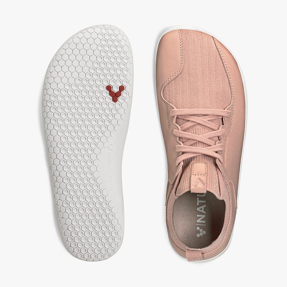 Tenis Vivobarefoot Primus Knit II Feminino Rosa | Portugal-37294