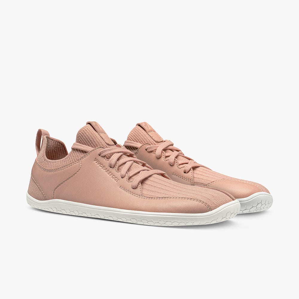 Tenis Vivobarefoot Primus Knit II Feminino Rosa | Portugal-37294