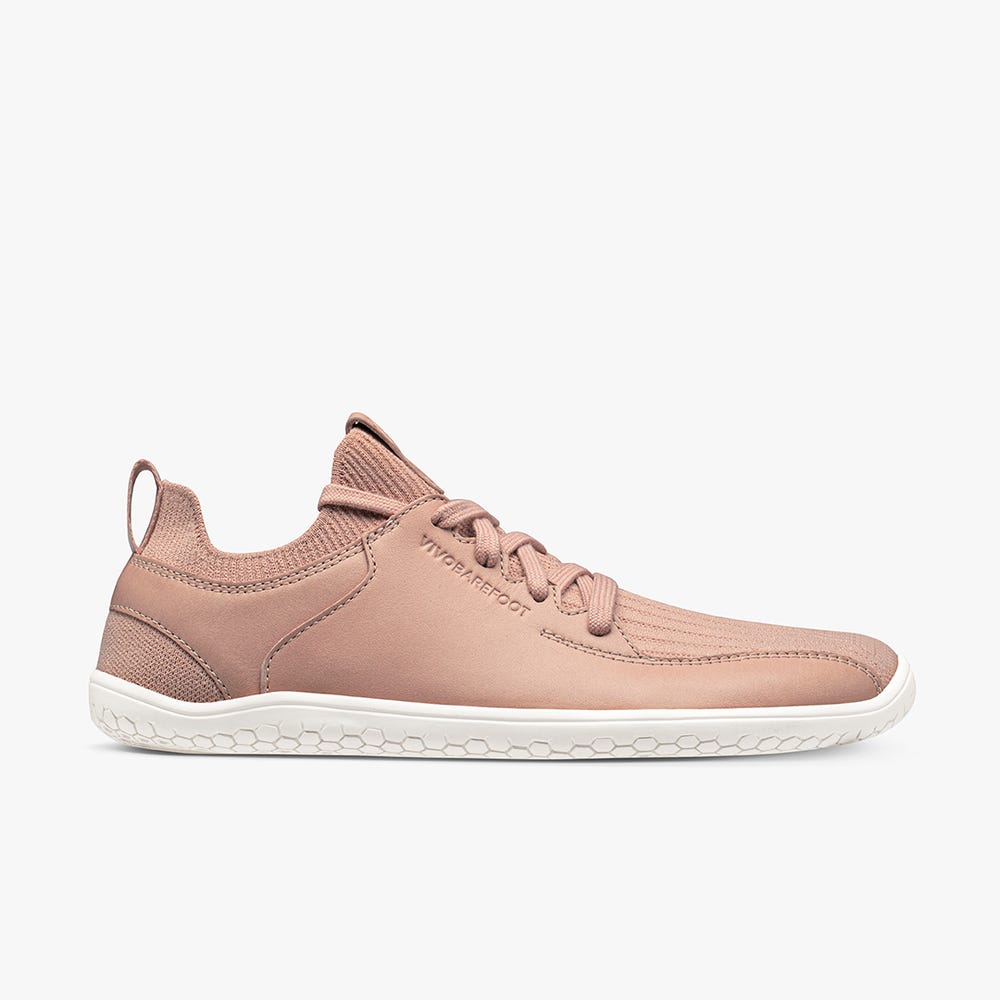 Tenis Vivobarefoot Primus Knit II Feminino Rosa | Portugal-37294