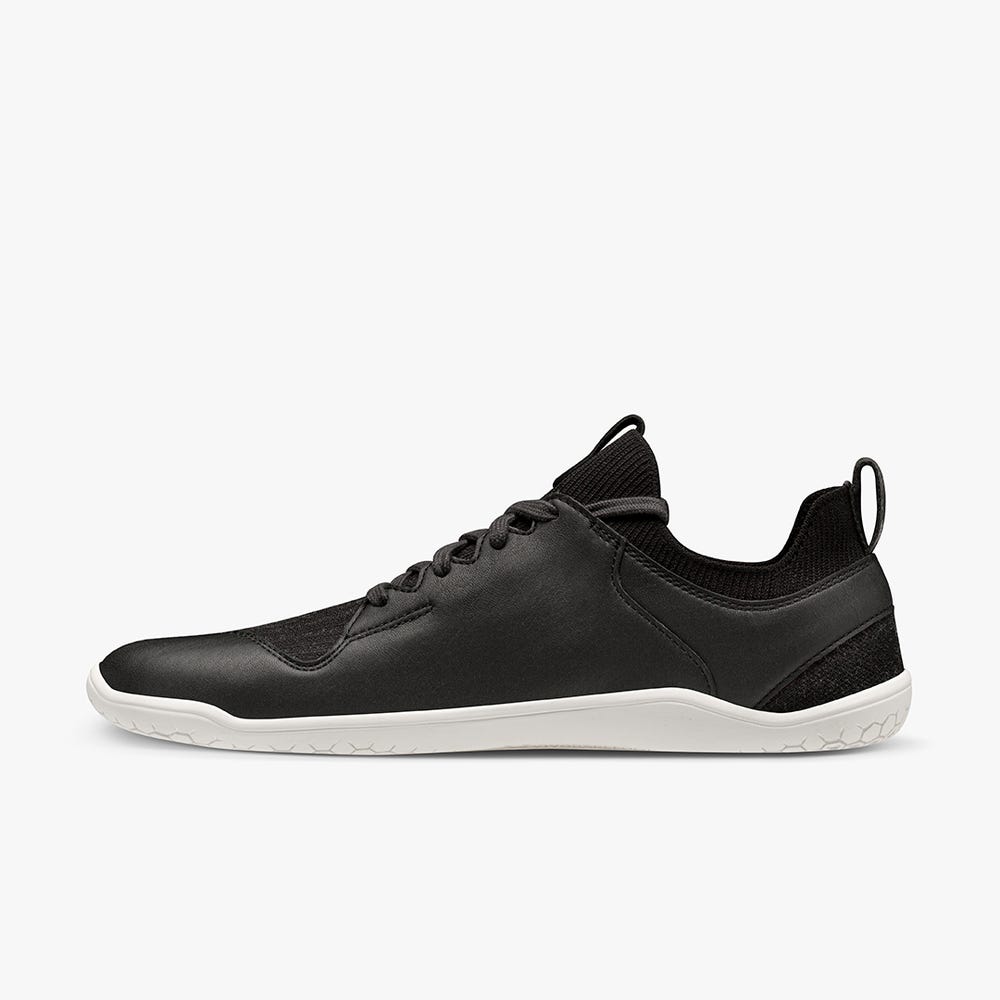 Tenis Vivobarefoot Primus Knit II Feminino Obsidiana | Portugal-96278