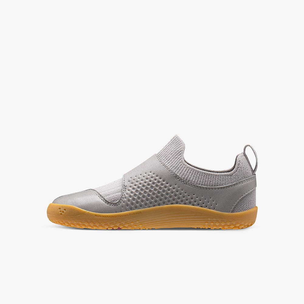 Tenis Vivobarefoot Primus Knit II Juniors Criança Cinzentas | Portugal-26810