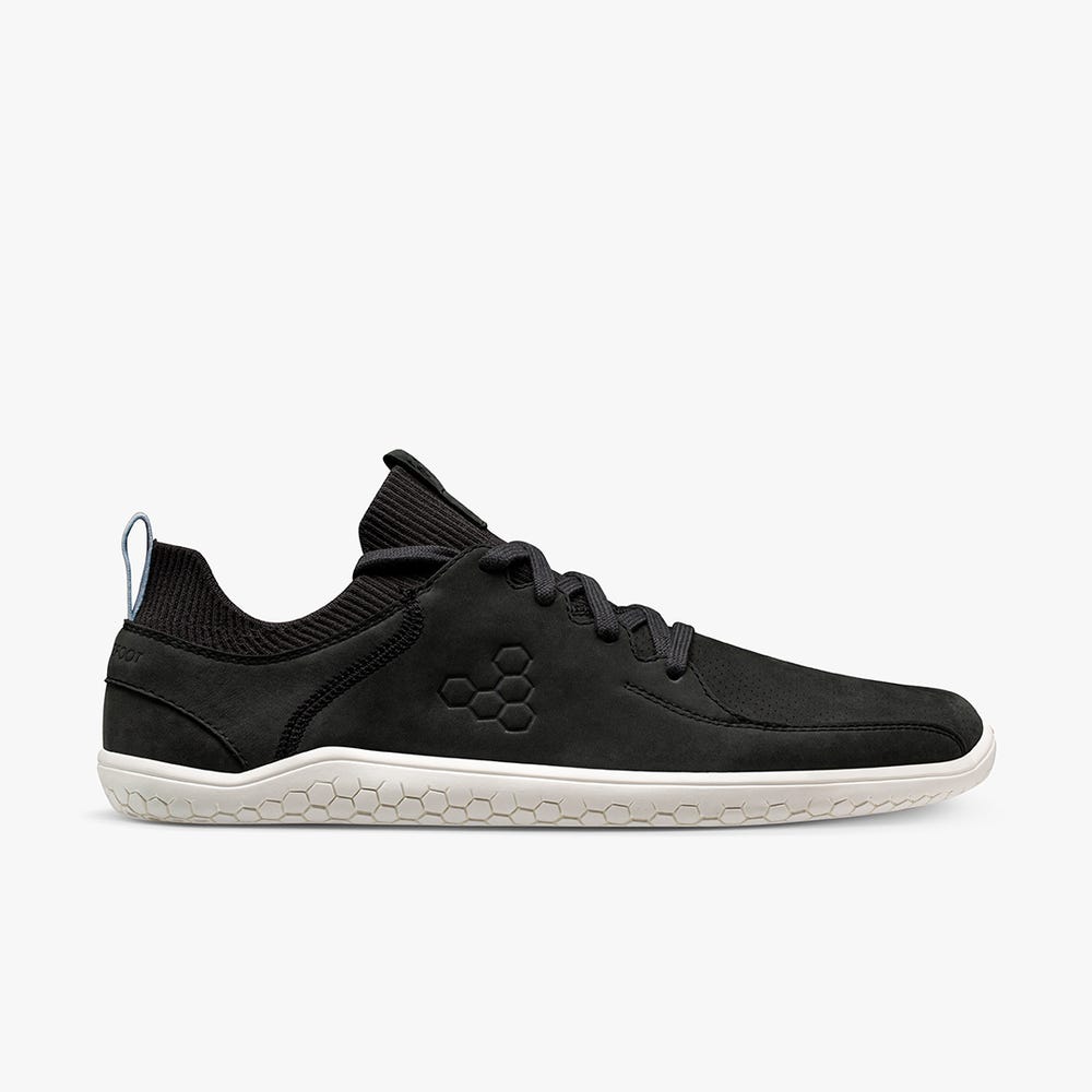 Tenis Vivobarefoot Primus Knit Lux II Feminino Obsidiana | Portugal-35471