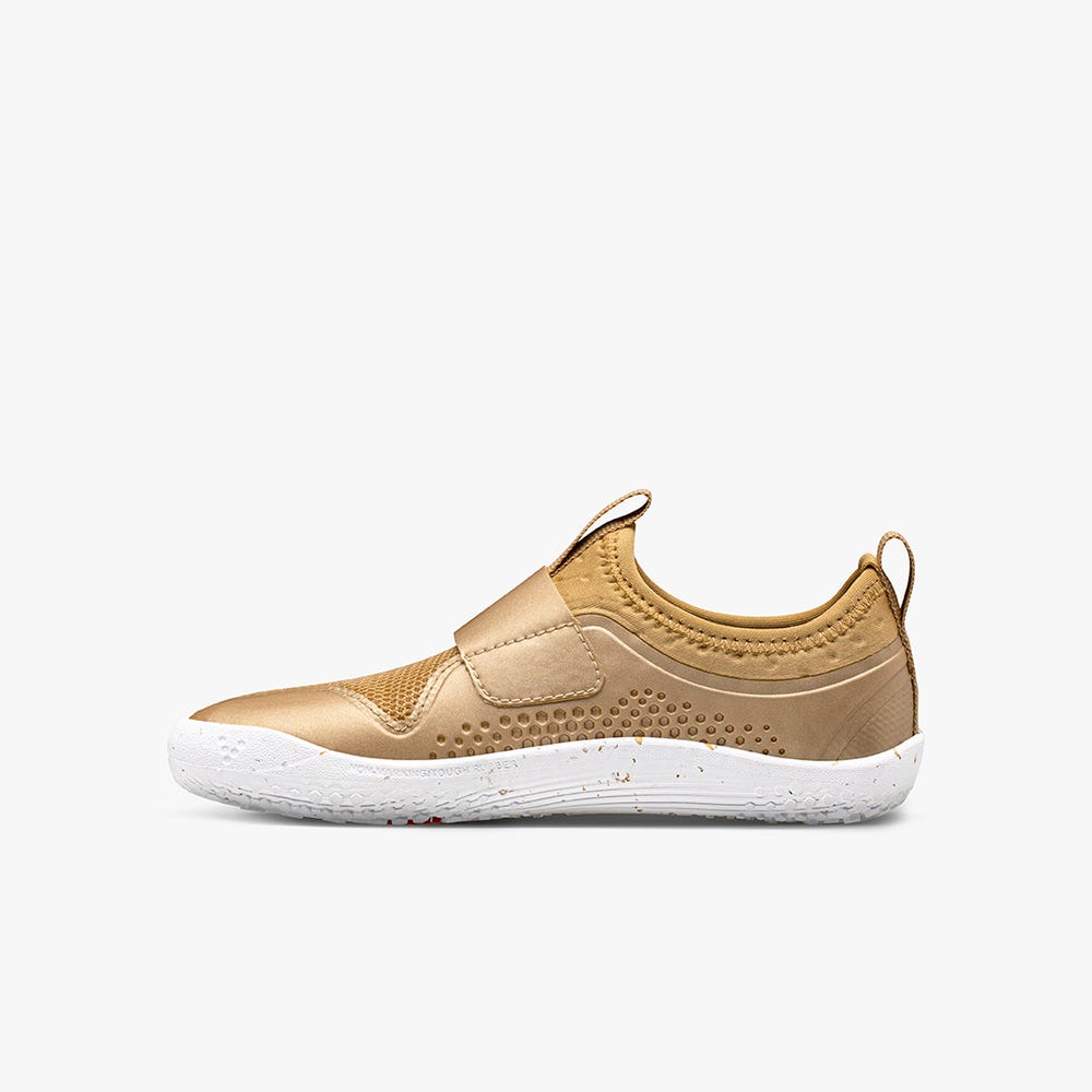 Tenis Vivobarefoot Primus Sport II Criança Douradas | Portugal-28705