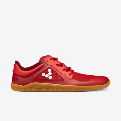 Sapatilhas Treino Vivobarefoot Primus Lite III Masculino Vermelhas | Portugal-09874