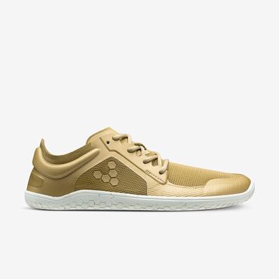 Sapatilhas Treino Vivobarefoot Primus Lite II Recycled Feminino Douradas | Portugal-38651