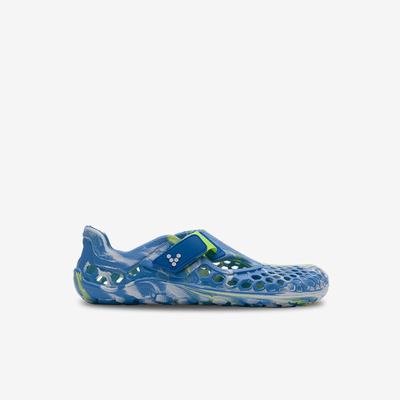 Sapatos Agua Vivobarefoot Ultra Bloom Criança Azuis Luz Turquesa | Portugal-62381