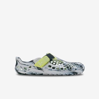 Sapatos Agua Vivobarefoot Ultra Bloom Juniors Criança Obsidiana Branco | Portugal-61592