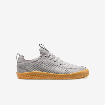 Tenis Vivobarefoot Primus Knit II Juniors Criança Cinzentas | Portugal-26810